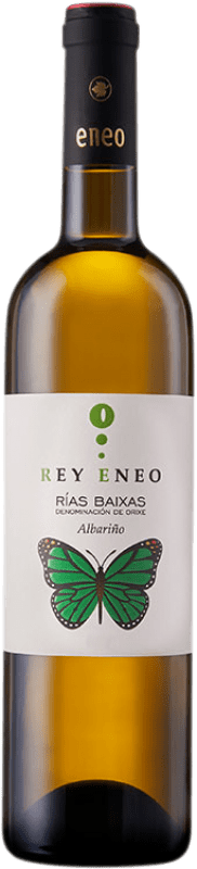 14,95 € Envío gratis | Vino blanco Eneo Rey Blanco D.O. Rías Baixas Galicia España Albariño Botella 75 cl