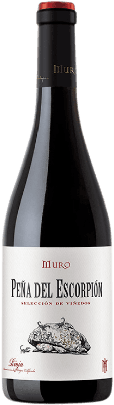 25,95 € Kostenloser Versand | Rotwein Muro Peña del Escorpión D.O.Ca. Rioja La Rioja Spanien Tempranillo, Maturana Flasche 75 cl