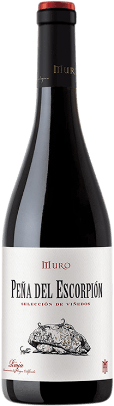 25,95 € Envío gratis | Vino tinto Muro Peña del Escorpión D.O.Ca. Rioja La Rioja España Tempranillo, Maturana Botella 75 cl