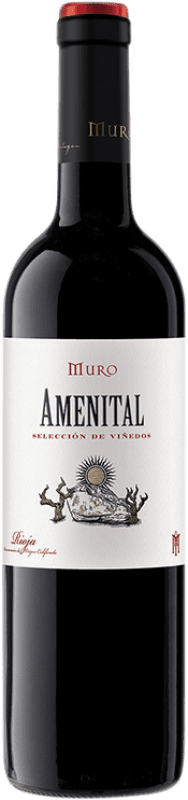21,95 € Envio grátis | Vinho Tinto Muro Amenital D.O.Ca. Rioja La Rioja Espanha Tempranillo, Graciano 75 cl
