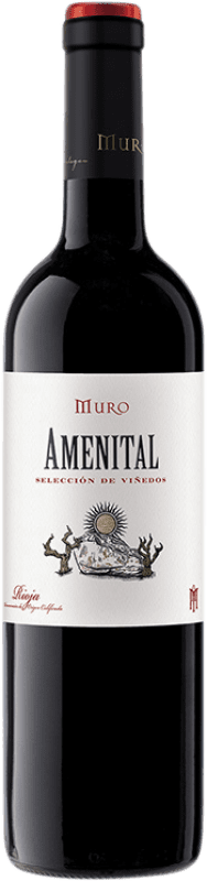 19,95 € Envio grátis | Vinho tinto Muro Amenital D.O.Ca. Rioja La Rioja Espanha Tempranillo, Graciano Garrafa 75 cl