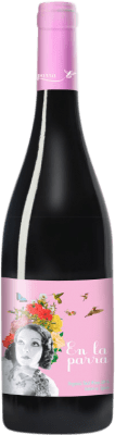12,95 € Envio grátis | Vinho tinto Nodus En la Parra Jovem D.O. Valencia Comunidade Valenciana Espanha Bobal Biológico Garrafa 75 cl