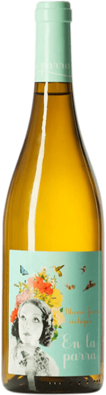 9,95 € 送料無料 | 白ワイン Nodus En la Parra D.O. Valencia バレンシアのコミュニティ スペイン Chardonnay — シャルドネ, Moscatel — マスカット Eco — エコ ビオ オーガニック 75 cl