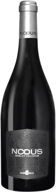 15,95 € Envío gratis | Vino tinto Nodus Delirium D.O. Utiel-Requena Comunidad Valenciana España Merlot Botella 75 cl