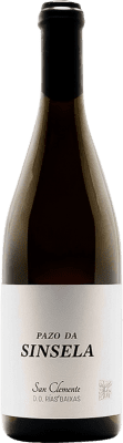122,95 € Envío gratis | Vino blanco Pazo da Sinsela San Clemente D.O. Rías Baixas Galicia España Albariño Botella 75 cl
