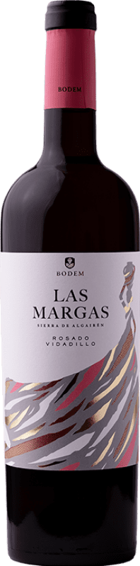 14,95 € Envio grátis | Vinho rosé Bodem Las Margas Vidadillo D.O. Cariñena Aragão Espanha Garrafa 75 cl