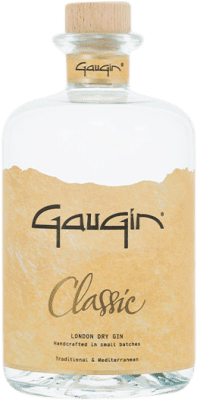 54,95 € Envio grátis | Gin GauGin Classic Bélgica Garrafa Medium 50 cl