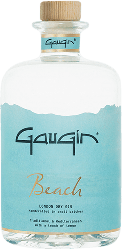 27,95 € Free Shipping | Genever Gin GauGin Beach Belgium Medium Bottle 50 cl