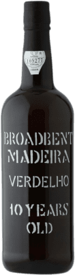 29,95 € Spedizione Gratuita | Vino Liquoroso Broadbent Verdelho I.G. Madeira Madera Portogallo Verdejo 10 Anni 75 cl