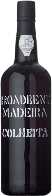 59,95 € 免费送货 | 强化酒 Broadbent Colheita I.G. Madeira 马德拉 葡萄牙 Negramoll 瓶子 75 cl