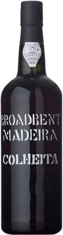 48,95 € Envío gratis | Vino Generoso Fortificado Broadbent Colheita I.G. Madeira Madeira Portugal Negramoll Botella 75 cl