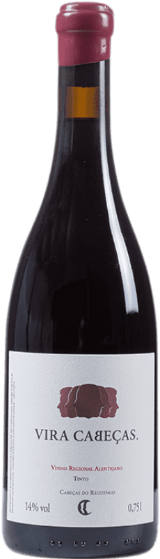 17,95 € Envoi gratuit | Vin rouge Cabeças do Reguengo Vira Cabeças Tinto I.G. Alentejo Alentejo Portugal Tempranillo, Aragonez, Trincadeira Bouteille 75 cl