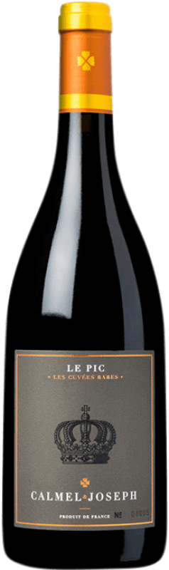 33,95 € Kostenloser Versand | Rotwein Calmel & Joseph Le Pic Saint Loup A.O.C. Pic Saint-Loup Occitania Frankreich Syrah, Grenache, Carignan, Mourvèdre Ökologisch Flasche 75 cl