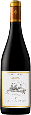 13,95 € Бесплатная доставка | Красное вино Calmel & Joseph L'Aventure A.O.C. Corbières Лангедок-Руссильон Франция Syrah, Garnacha Roja бутылка 75 cl