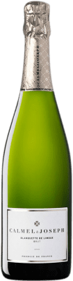 25,95 € Бесплатная доставка | Белое игристое Calmel & Joseph брют A.O.C. Blanquette de Limoux Occitania Франция Chardonnay, Mauzac бутылка 75 cl
