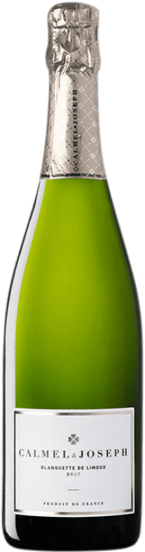 24,95 € 送料無料 | 白スパークリングワイン Calmel & Joseph Brut A.O.C. Blanquette de Limoux Occitania フランス Chardonnay, Mauzac ボトル 75 cl
