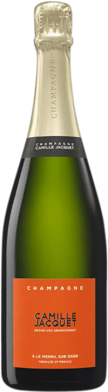 39,95 € 送料無料 | 白スパークリングワイン Camille Jacquet Grand Cru Blanc de Blancs A.O.C. Champagne シャンパン フランス Chardonnay ボトル 75 cl