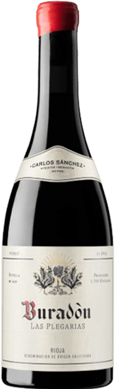 56,95 € 送料無料 | 赤ワイン Carlos Sánchez Buradòn Las Plegarias D.O.Ca. Rioja ラ・リオハ スペイン Garnacha — グルナッシュ 75 cl