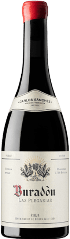 54,95 € Бесплатная доставка | Красное вино Carlos Sánchez Buradòn Las Plegarias D.O.Ca. Rioja Ла-Риоха Испания Grenache бутылка 75 cl