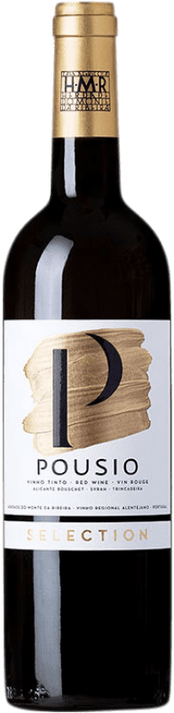 6,95 € Envoi gratuit | Vin rouge HMR Pousio Selection Tinto I.G. Alentejo Alentejo Portugal Tempranillo, Syrah, Trincadeira Bouteille 75 cl
