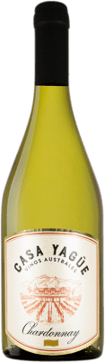 39,95 € Envío gratis | Vino blanco Casa Yagüe Valle de Trevelin I.G. Patagonia Patagonia Argentina Chardonnay Botella 75 cl