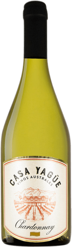 39,95 € Envio grátis | Vinho branco Casa Yagüe Valle de Trevelin I.G. Patagonia Patagonia Argentina Chardonnay Garrafa 75 cl