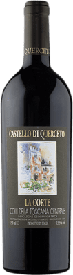 57,95 € Spedizione Gratuita | Vino rosso Castello di Querceto La Corte Italia Sangiovese Bottiglia 75 cl