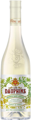 9,95 € 免费送货 | 白酒 Cellier des Dauphins Mediterranée Blanco 法国 Grenache White, Viognier 瓶子 75 cl