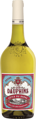 9,95 € Envio grátis | Vinho branco Cellier des Dauphins Mediterranée Blanco França Grenache Branca, Viognier Garrafa 75 cl