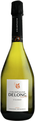 57,95 € Envoi gratuit | Blanc mousseux Delong Marlène Grande Réserve A.O.C. Champagne Champagne France Pinot Noir, Chardonnay, Pinot Meunier Bouteille 75 cl