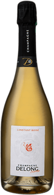 63,95 € 免费送货 | 白起泡酒 Delong Marlène L'Instant Boisé A.O.C. Champagne 香槟酒 法国 Pinot Black, Chardonnay, Pinot Meunier 瓶子 75 cl