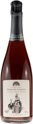 87,95 € Envio grátis | Espumante rosé Lagille La Garenne Rosé de Saignée A.O.C. Champagne Champagne França Pinot Meunier Garrafa 75 cl