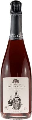 91,95 € Kostenloser Versand | Rosé Sekt Domaine Lagille La Garenne Rosé de Saignée A.O.C. Champagne Champagner Frankreich Pinot Meunier Flasche 75 cl