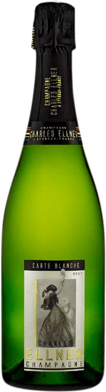 33,95 € Envío gratis | Espumoso blanco Ellner Carte Blanche A.O.C. Champagne Champagne Francia Pinot Negro, Chardonnay, Pinot Meunier Botella 75 cl