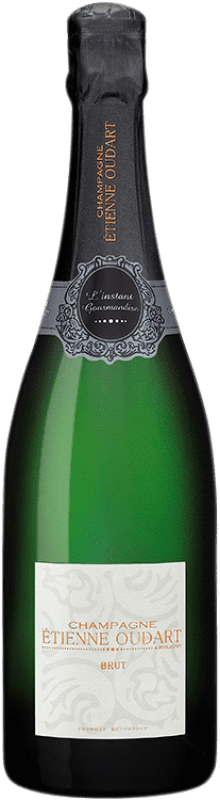 28,95 € Kostenloser Versand | Weißer Sekt Étienne Oudart Origine Brut — Herb A.O.C. Champagne Champagner Frankreich Pinot Noir — Spätburgunder, Chardonnay, Pinot Meunier — Schwarzriesling Flasche 75 cl