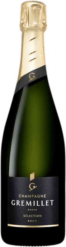 27,95 € Free Shipping | White Sparkling Wine Gremillet Brut Selection A.O.C. Champagne Champagne France Pinot Noir, Chardonnay 75 cl