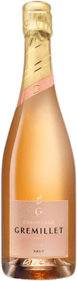 48,95 € 送料無料 | ロゼのスパークリングワイン Gremillet Assemblage Rosé — ロゼ A.O.C. Champagne シャンパン フランス Pinot Noir — ピノ・ノワール, Chardonnay — シャルドネ 75 cl