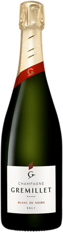 35,95 € Envio grátis | Espumante branco Gremillet Blanc de Noirs A.O.C. Champagne Champagne França Pinot Preto Garrafa 75 cl