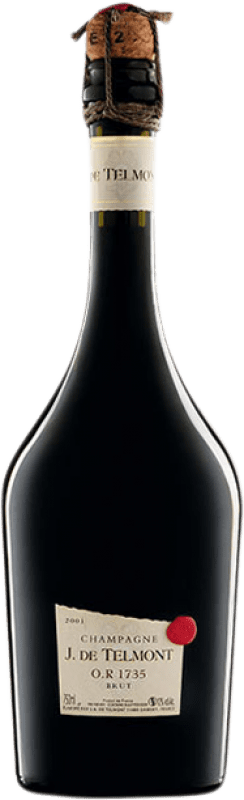 149,95 € Бесплатная доставка | Белое игристое J. de Telmont Cuvée OR 1735 A.O.C. Champagne шампанское Франция Chardonnay бутылка 75 cl