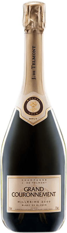 92,95 € Free Shipping | White Sparkling Wine J. de Telmont Grand Courennement Brut A.O.C. Champagne Champagne France Chardonnay 75 cl