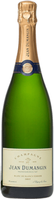 47,95 € Envío gratis | Espumoso blanco Jean Dumangin Blanc de Blancs Terroir Brut Reserva A.O.C. Champagne Champagne Francia Chardonnay Botella 75 cl