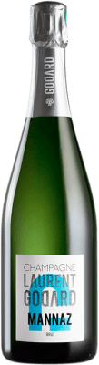 29,95 € Envio grátis | Espumante branco Laurent Godard Mannaz A.O.C. Champagne Champagne França Pinot Preto, Chardonnay, Pinot Meunier Garrafa 75 cl