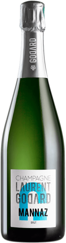 29,95 € Kostenloser Versand | Weißer Sekt Laurent Godard Mannaz A.O.C. Champagne Champagner Frankreich Spätburgunder, Chardonnay, Pinot Meunier Flasche 75 cl