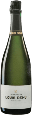 32,95 € Envio grátis | Espumante branco Louis Déhu Tradition Brut A.O.C. Champagne Champagne França Pinot Preto, Chardonnay, Pinot Meunier Garrafa 75 cl