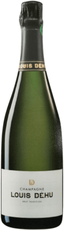 32,95 € Бесплатная доставка | Белое игристое Louis Déhu Tradition брют A.O.C. Champagne шампанское Франция Pinot Black, Chardonnay, Pinot Meunier бутылка 75 cl