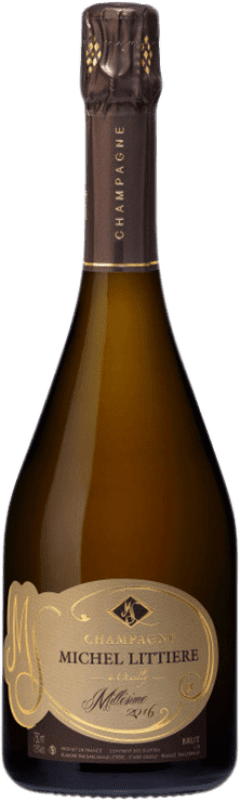 29,95 € Kostenloser Versand | Weißer Sekt Michel Littiere Millésimé A.O.C. Champagne Champagner Frankreich Spätburgunder, Chardonnay, Pinot Meunier Flasche 75 cl