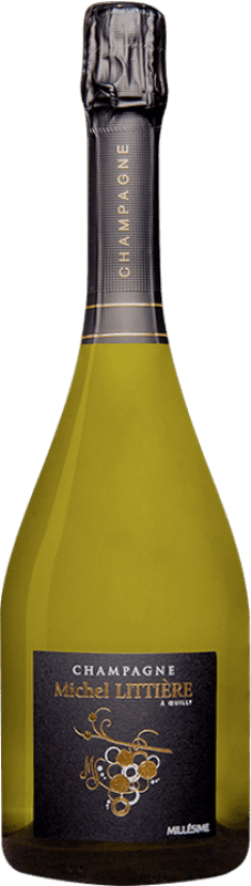 29,95 € Envoi gratuit | Vin Mousseux Blanc Michel Littiere Millésimé A.O.C. Champagne Champagne France Pinot Noir, Chardonnay, Pinot Meunier Bouteille 75 cl