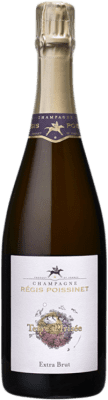 52,95 € Envio grátis | Espumante branco Régis Poissinet Terre d'Irizée Extra Brut A.O.C. Champagne Champagne França Chardonnay, Pinot Meunier Garrafa 75 cl