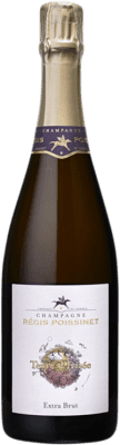 67,95 € Spedizione Gratuita | Spumante Bianco Régis Poissinet Terre d'Irizée Extra Brut A.O.C. Champagne champagne Francia Chardonnay, Pinot Meunier 75 cl