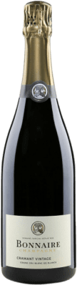 65,95 € Spedizione Gratuita | Spumante bianco Bonnaire Cramant Grand Cru Blanc de Blancs Vintage A.O.C. Champagne champagne Francia Chardonnay Bottiglia 75 cl